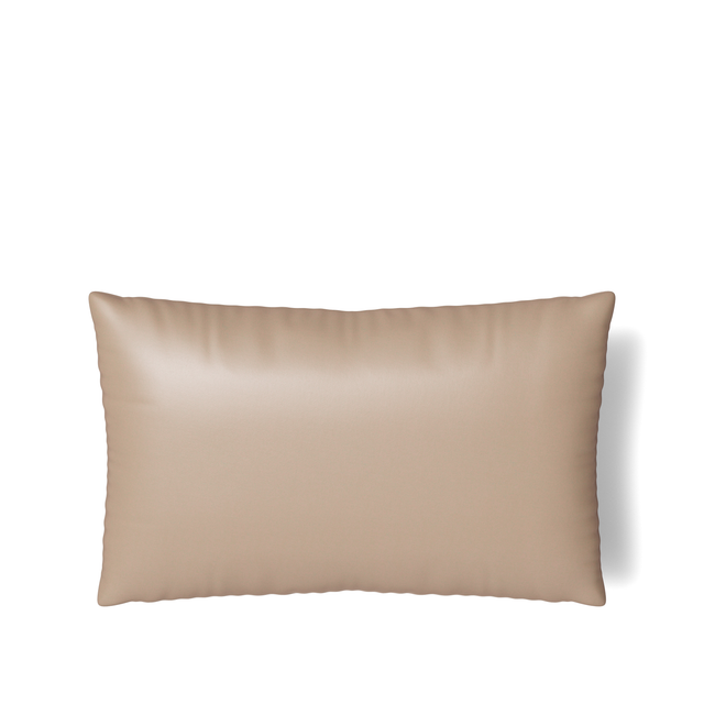 Ann Gish Taupe 18x12 Duchess Pillow