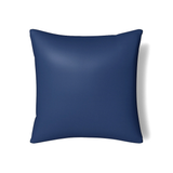 Ann Gish Navy 22x22 Duchess Pillow
