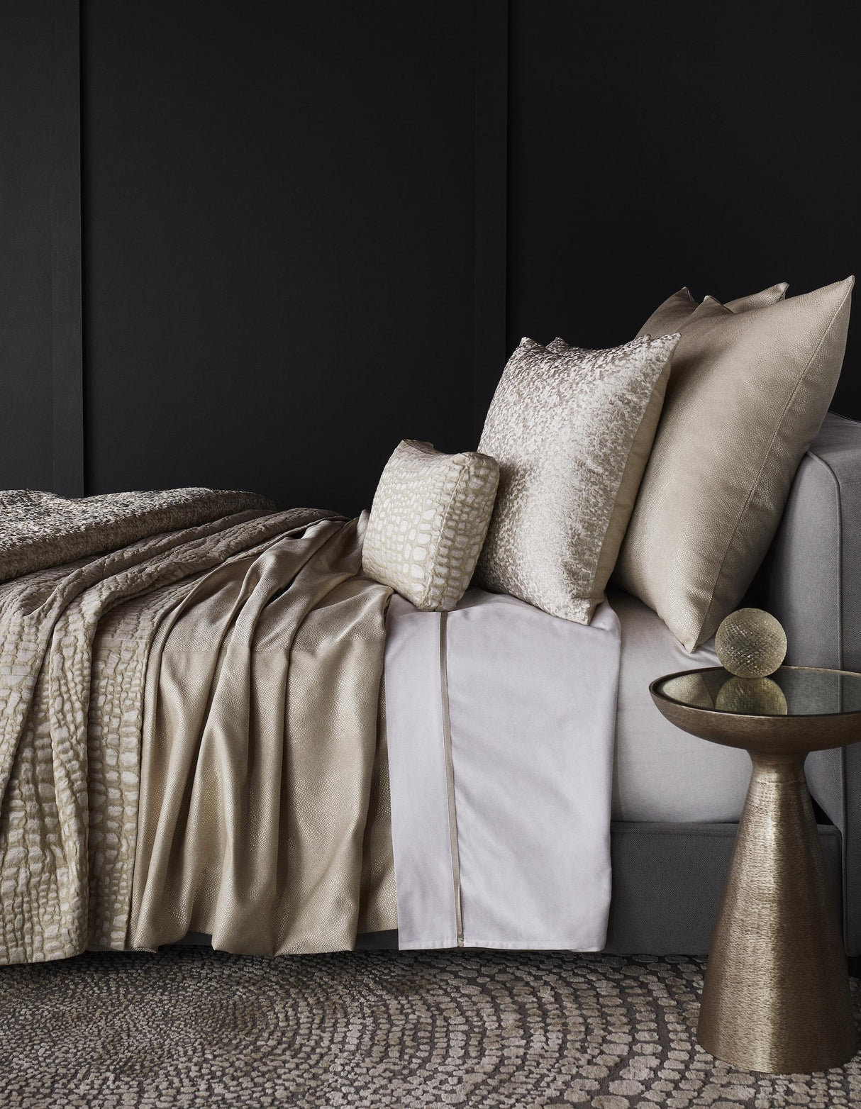 Ann Gish Pearl 24x24 Diamond Dust Pillow