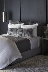 Ann Gish Grey 24x14 Duomo Pillow
