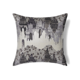 Ann Gish Grey 24x24 Duomo Pillow