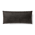 Ann Gish Coal 22x10 Duchess + Velvet Reversible Pillow