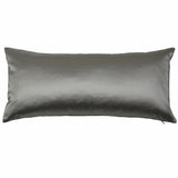 Ann Gish Coal 22x10 Duchess + Velvet Reversible Pillow