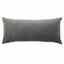 Ann Gish Coal 22x10 Duchess + Velvet Reversible Pillow