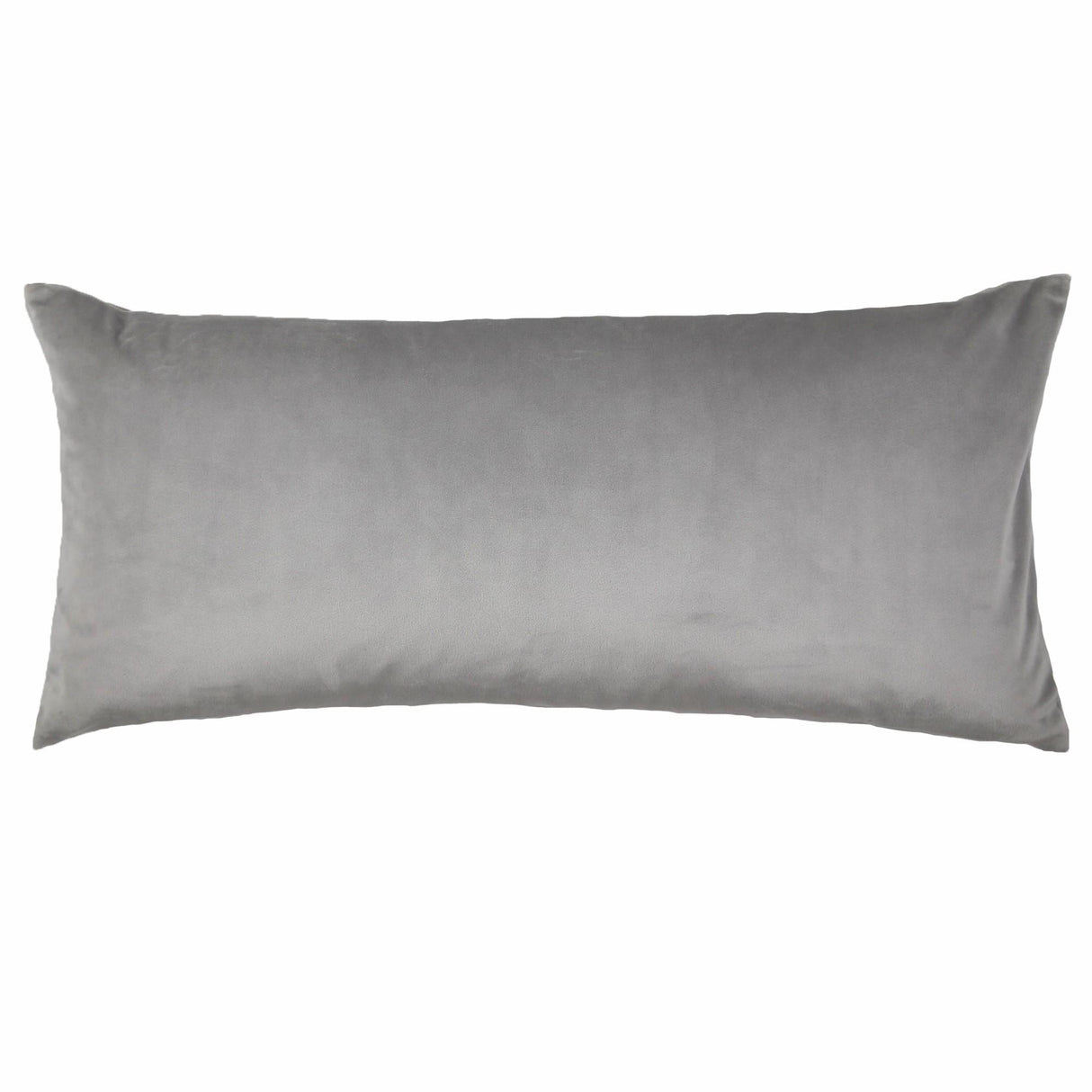 Ann Gish Platinum 22x10 Duchess + Velvet Reversible Pillow