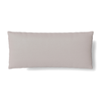 Ann Gish Platinum 22x10 Duchess + Velvet Reversible Pillow
