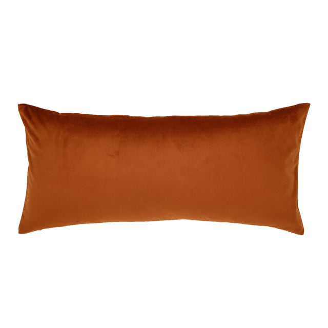 Ann Gish Spice 22x10 Duchess + Velvet Reversible Pillow