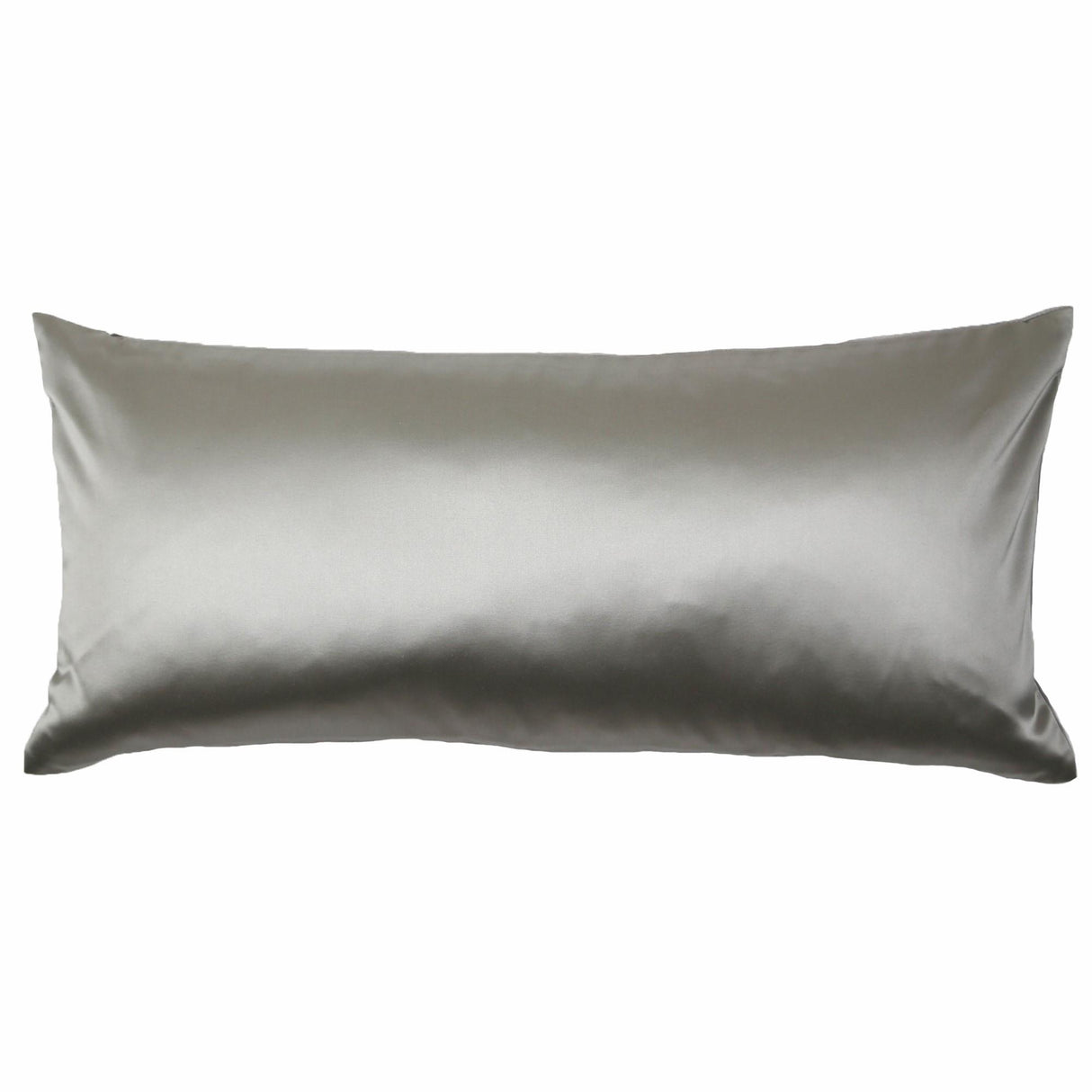 Ann Gish Platinum 24x24 Duchess + Velvet Reversible Pillow