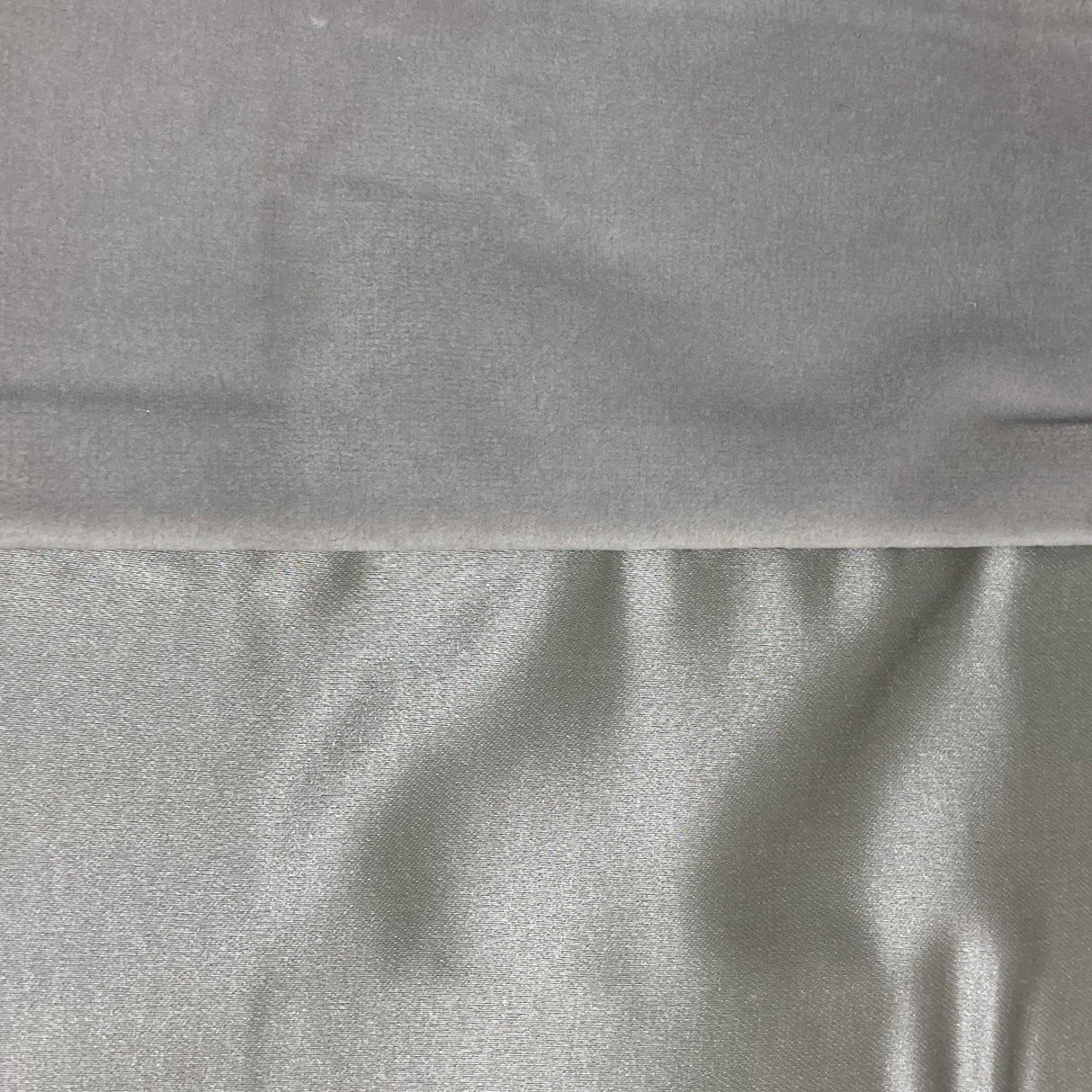 Ann Gish Platinum 24x24 Duchess + Velvet Reversible Pillow