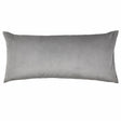 Ann Gish Platinum 24x24 Duchess + Velvet Reversible Pillow