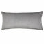 Ann Gish Platinum 24x24 Duchess + Velvet Reversible Pillow