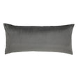 Ann Gish Smoke 24x24 Duchess + Velvet Reversible Pillow