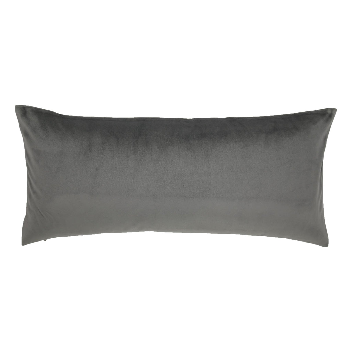 Ann Gish Smoke 24x24 Duchess + Velvet Reversible Pillow