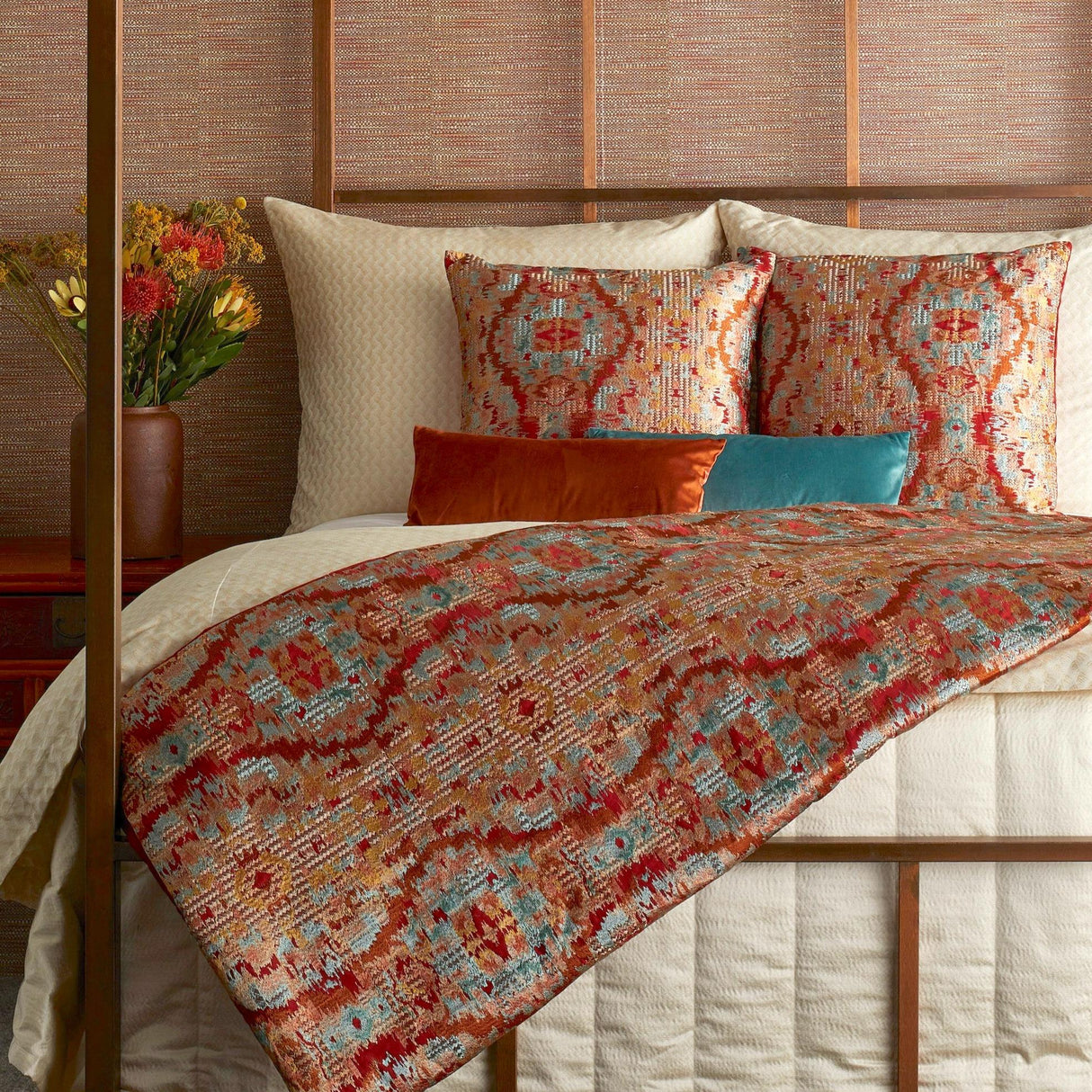 Ann Gish Hearth 24x24 Dowry Pillow