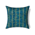 Ann Gish Nile 24x24 Egyptian Faience Pillow