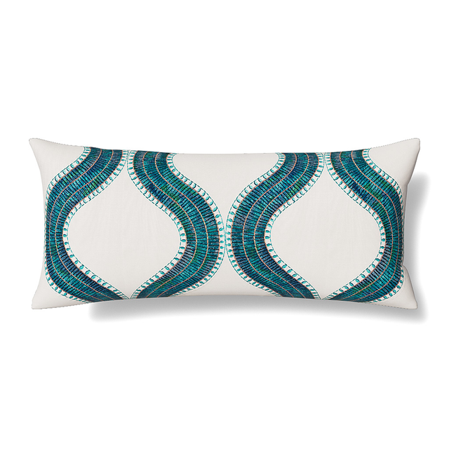 Ann Gish Nile 36x16 Egyptian Collar Pillow