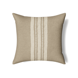 Ann Gish Natural 24x24 Echelon Pillow