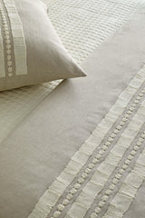 Ann Gish Natural 24x24 Echelon Pillow