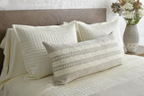 Ann Gish Natural 36x16 Echelon Pillow
