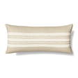 Ann Gish Natural 36x16 Echelon Pillow