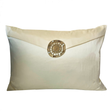 Ann Gish Ivory 20x14 Embellished Etruscan Pillow