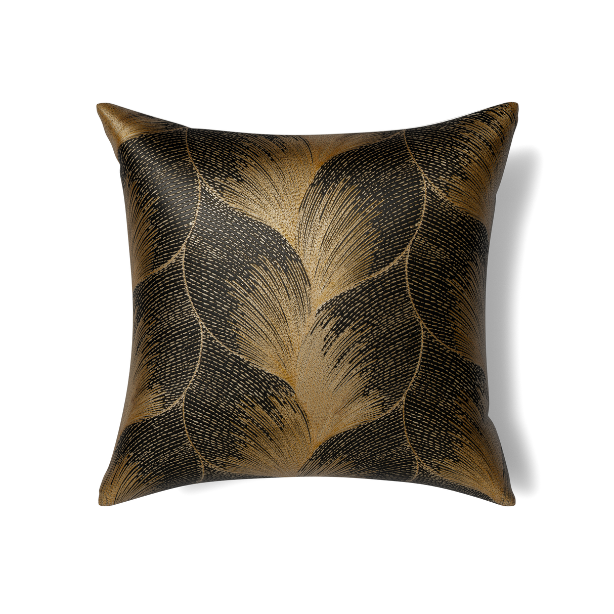 Ann Gish Umber / Gold 24x24 Fan Pillow