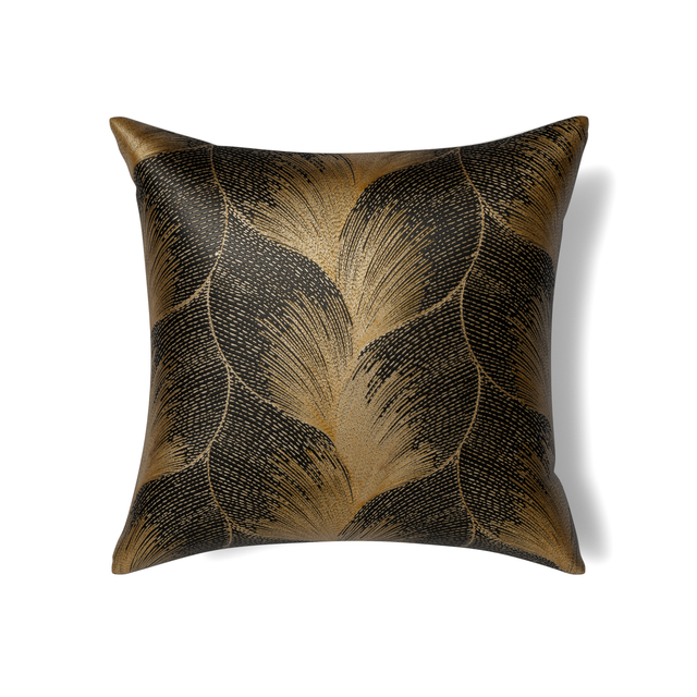 Ann Gish Umber / Gold 24x24 Fan Pillow