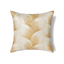 Ann Gish White / Gold 24x24 Fan Pillow