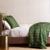 Ann Gish Green 24x24 Pluma Pillow