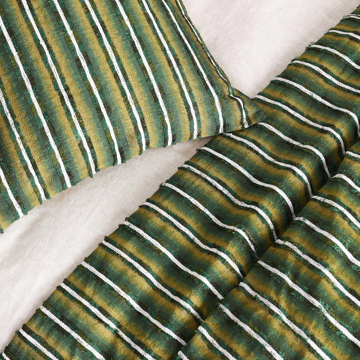 Ann Gish Green 24x24 Pluma Pillow