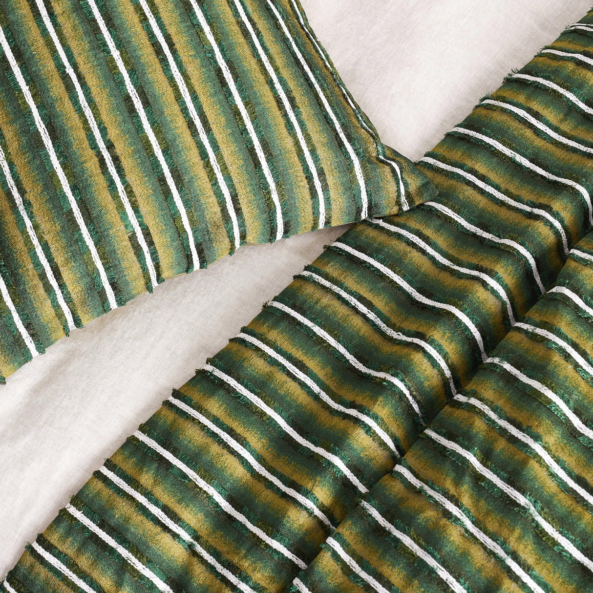 Ann Gish Green 24x24 Pluma Pillow