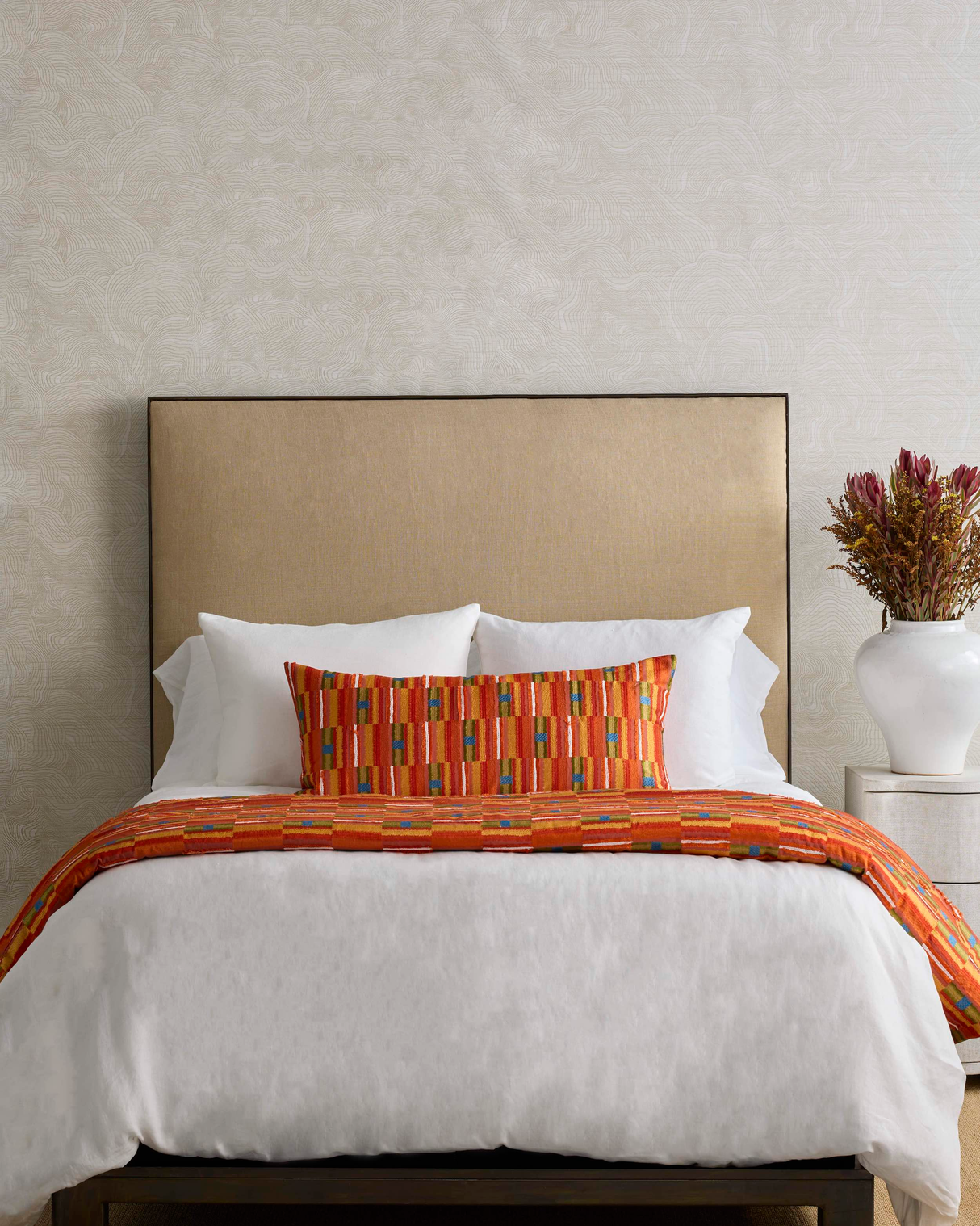 Ann Gish Multi 36x16 Pluma Pillow