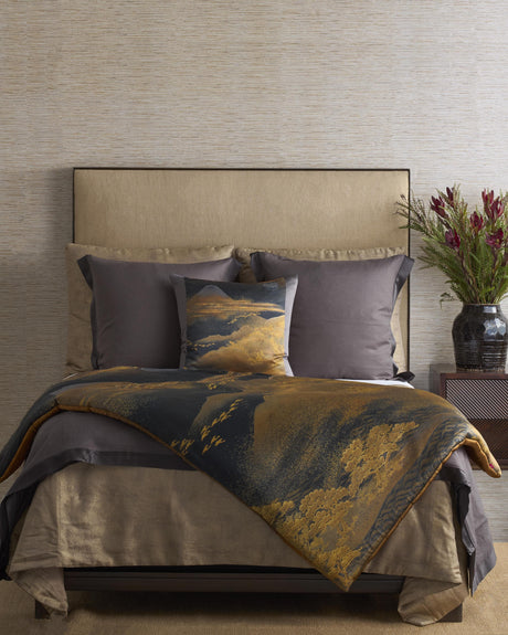 Ann Gish Multi 22x22 Mt. Fuji Pillow