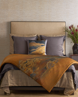 Ann Gish Multi 22x22 Mt. Fuji Pillow
