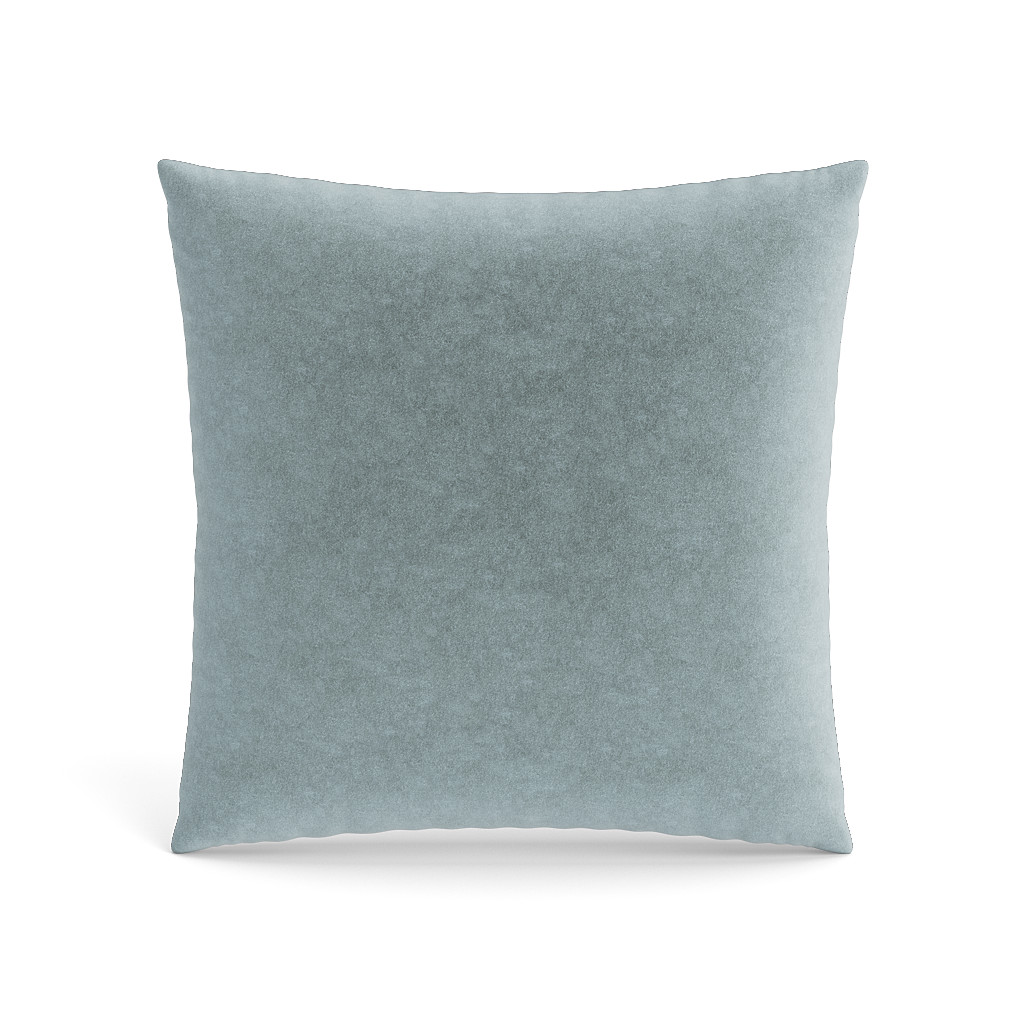 Ann Gish Naples Blue 20x20 Fresco Velvet Pillow