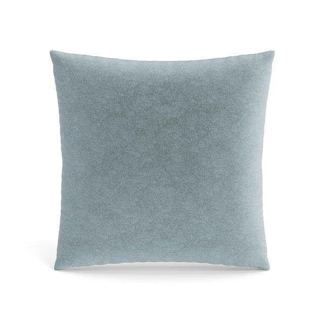 Ann Gish Naples Blue 20x20 Fresco Velvet Pillow