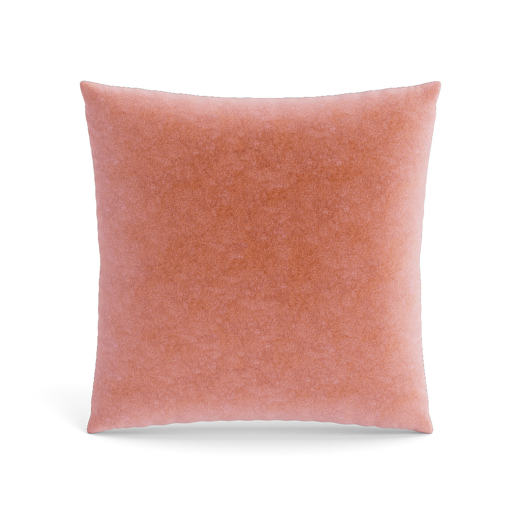 Ann Gish Rhubarb 20x20 Fresco Velvet Pillow