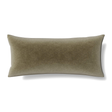 Ann Gish Khaki 36x16 Fresco Velvet Pillow