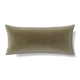 Ann Gish Khaki 36x16 Fresco Velvet Pillow