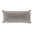 Ann Gish Silver 36x16 Fresco Velvet Pillow
