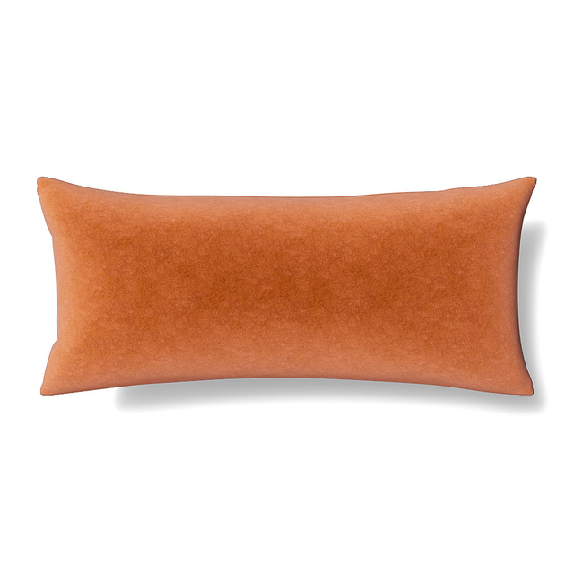 Ann Gish Terra Cotta 36x16 Fresco Velvet Pillow