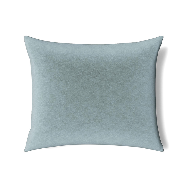 Ann Gish Naples Blue 36x30x2.5 Fresco Velvet Pillow