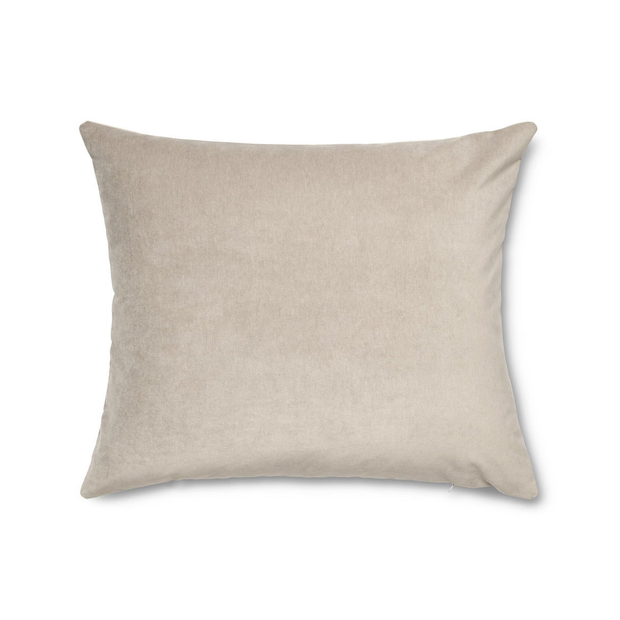 Ann Gish Silver 36x30x2.5 Fresco Velvet Pillow
