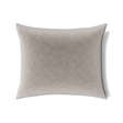 Ann Gish Silver 36x30x2.5 Fresco Velvet Pillow
