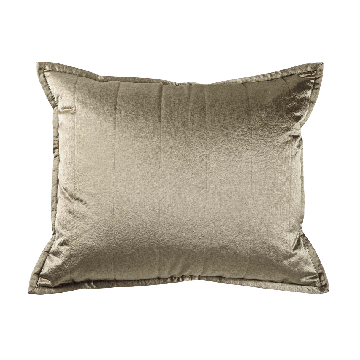 Ann Gish Taupe 36x30x2.5 Hammered Pillow