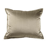Ann Gish Taupe 36x30x2.5 Hammered Pillow
