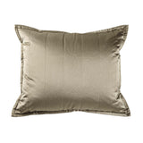 Ann Gish Taupe 36x30x2.5 Hammered Pillow