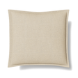 Ann Gish Ecru 22x22 Hollywood Pillow