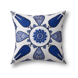 Ann Gish Blue 24x24 Iznik Pillow