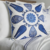 Ann Gish Blue 24x24 Iznik Pillow